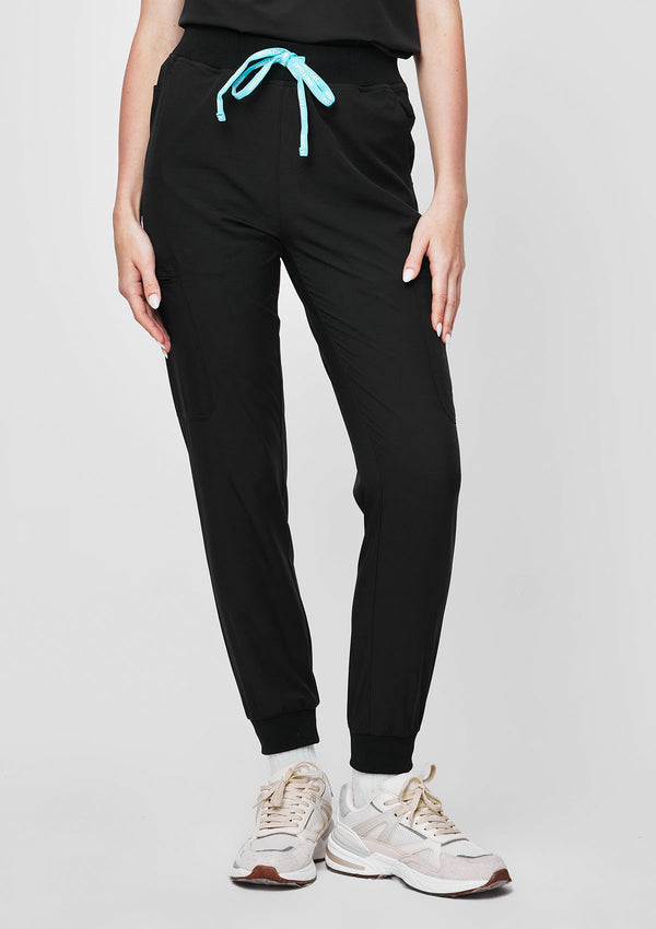 Jogger MoveTech® Scrub Pants - Women / So Black