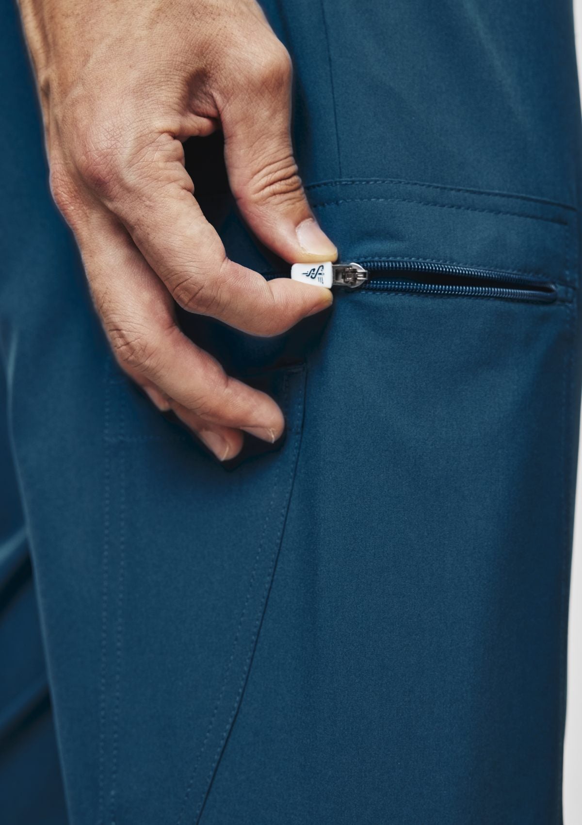 Straight Cut MoveTech® Scrub Pants - Men / Pacific Tide