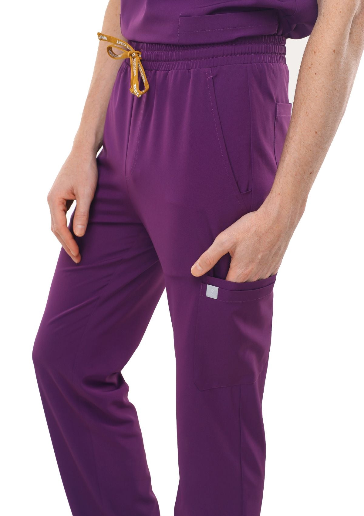 Straight Cut MoveTech® Scrub Pants 2.0 - Men / Plum