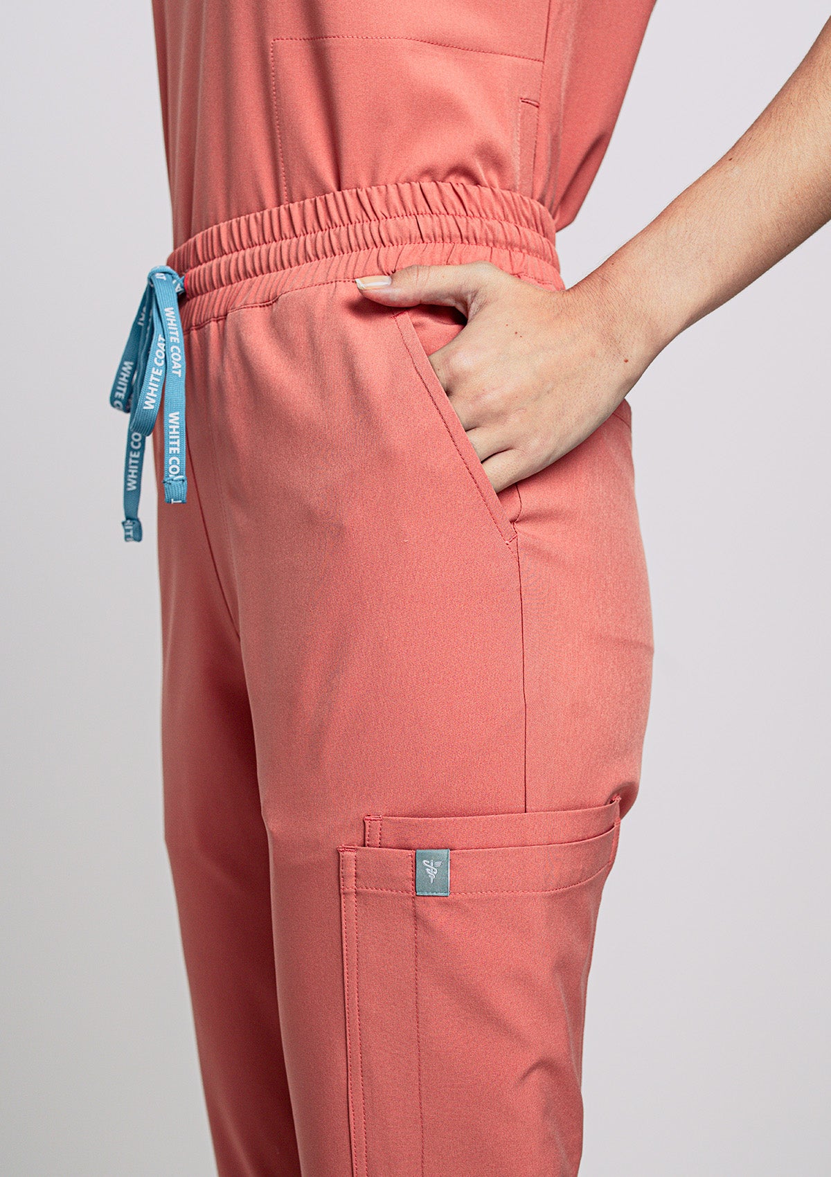 Tapered MoveTech® Scrub Pants - Women / Saffron