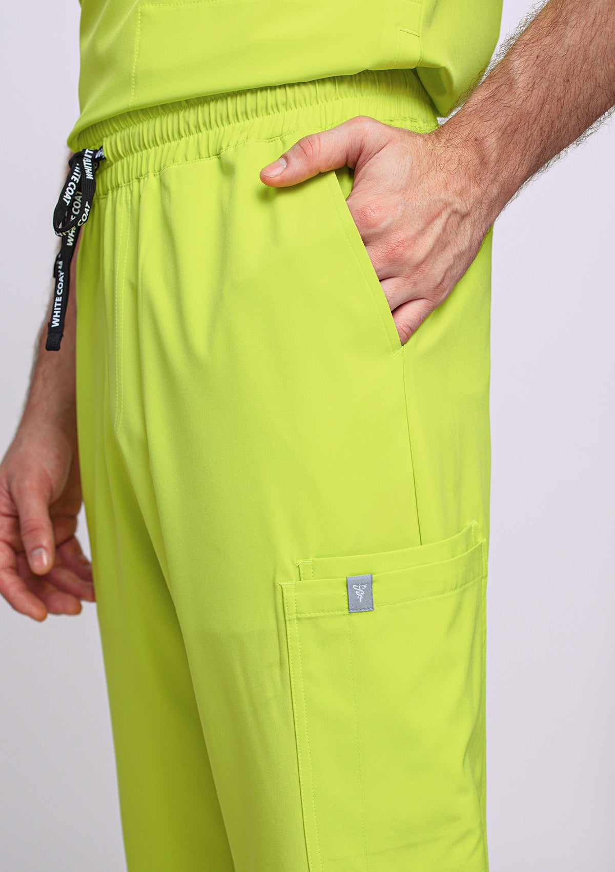 Straight Cut MoveTech® Scrub Pants - Men / Atomic Yellow