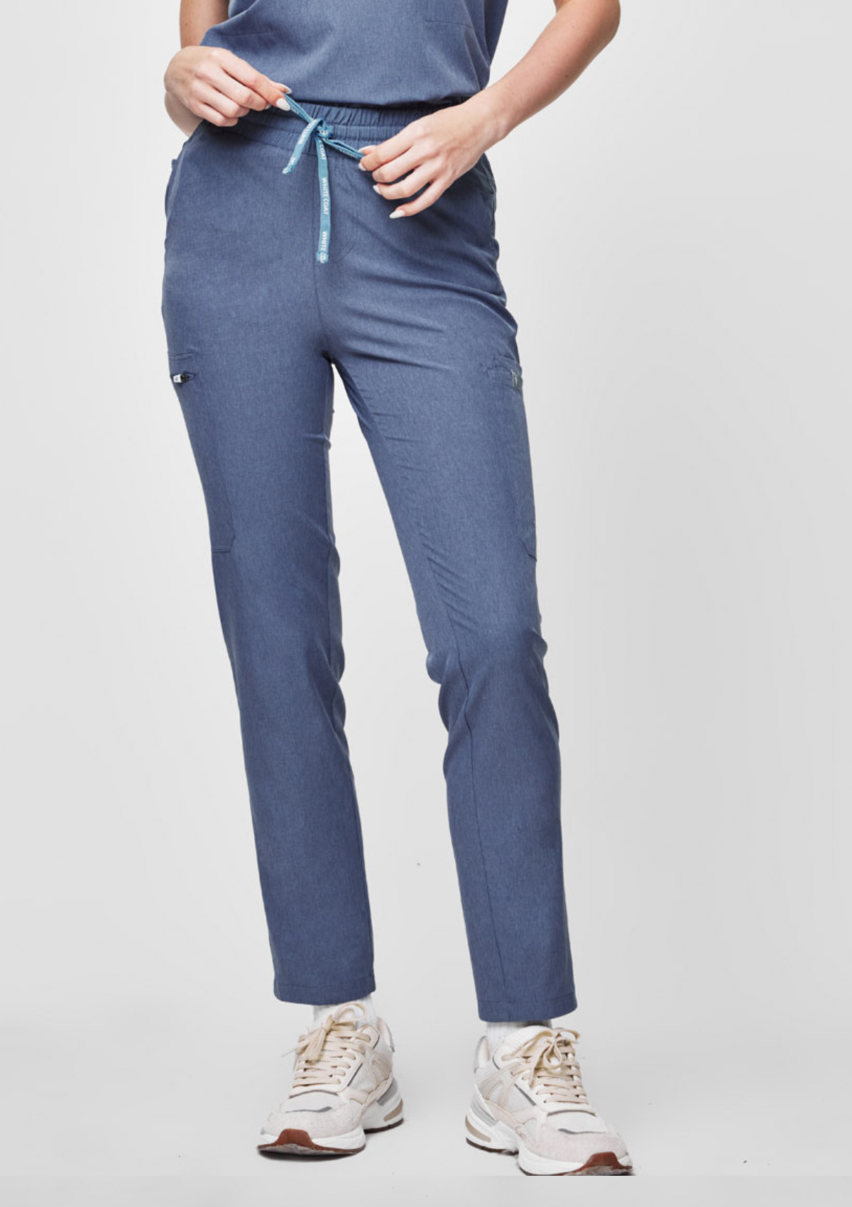 Tapered MoveTech® Matrix Scrub Pants - Women / Slate
