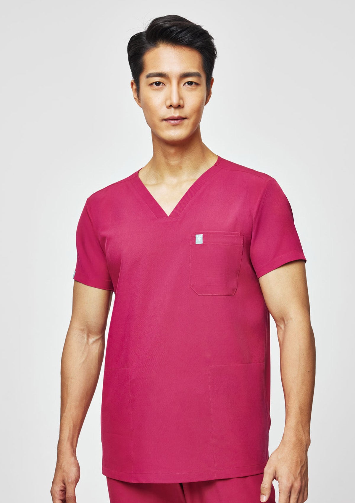 4-Pocket MoveTech® Scrub Top - Men / Orchid Crush