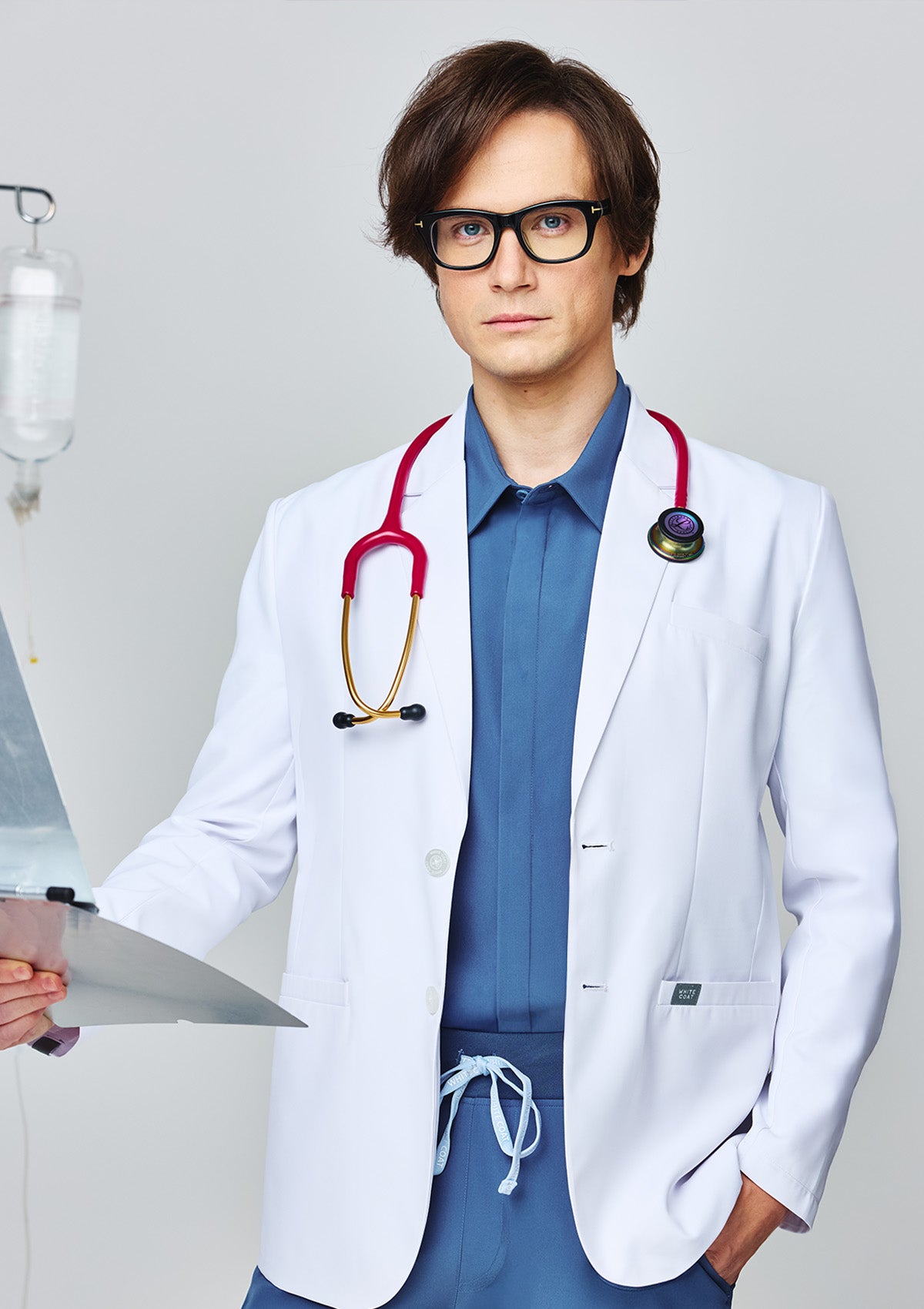 Long Sleeves Blazer Pro+® - Men / White