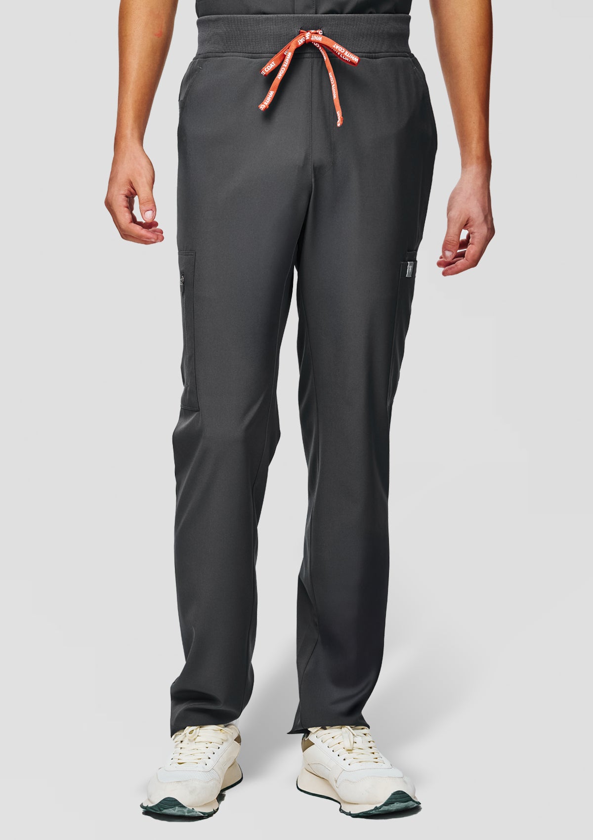 Ribbed Straight Cut MoveTech® Scrub Pants Core+ - Men / Graphite