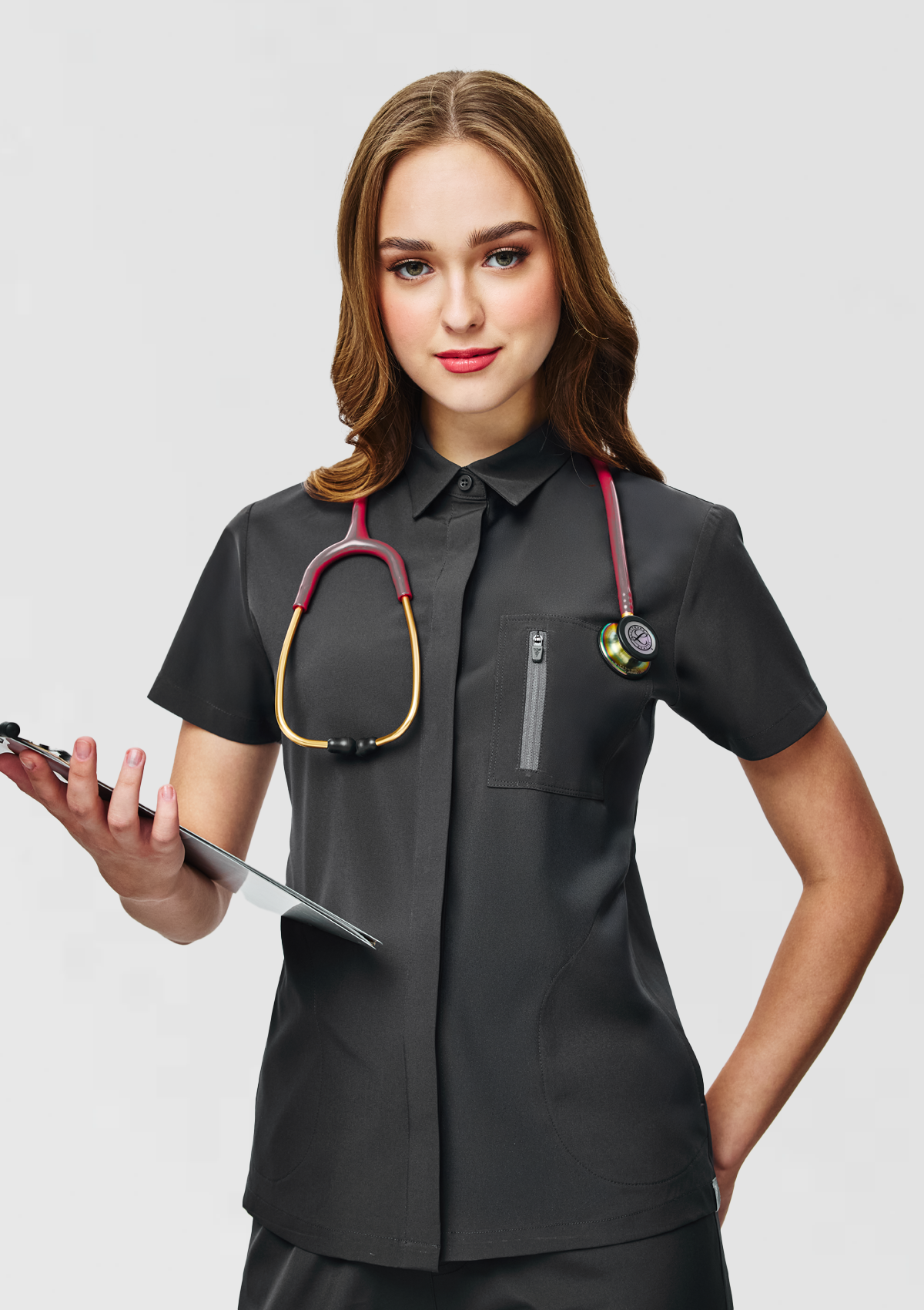 Polo MoveTech® Scrub Top Core+ - Women / Graphite