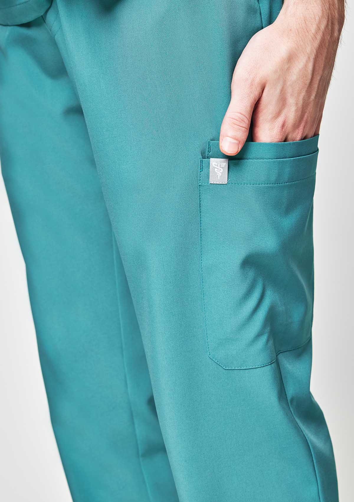 Jogger MoveTech® Scrub Pants 2.0 - New Logo Men / Seafoam