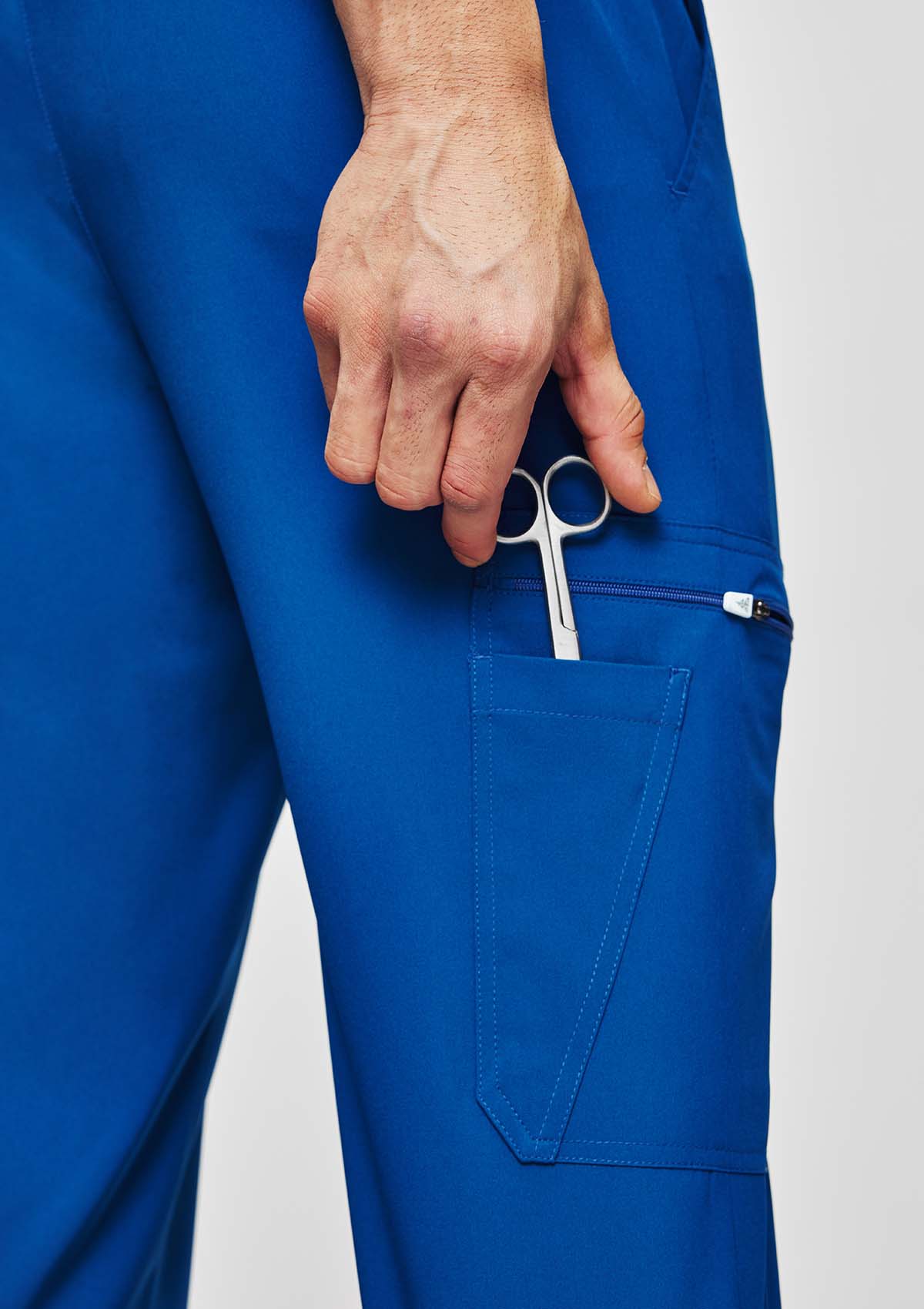 Straight Cut MoveTech® Scrub Pants - Men / Cobalt Blue