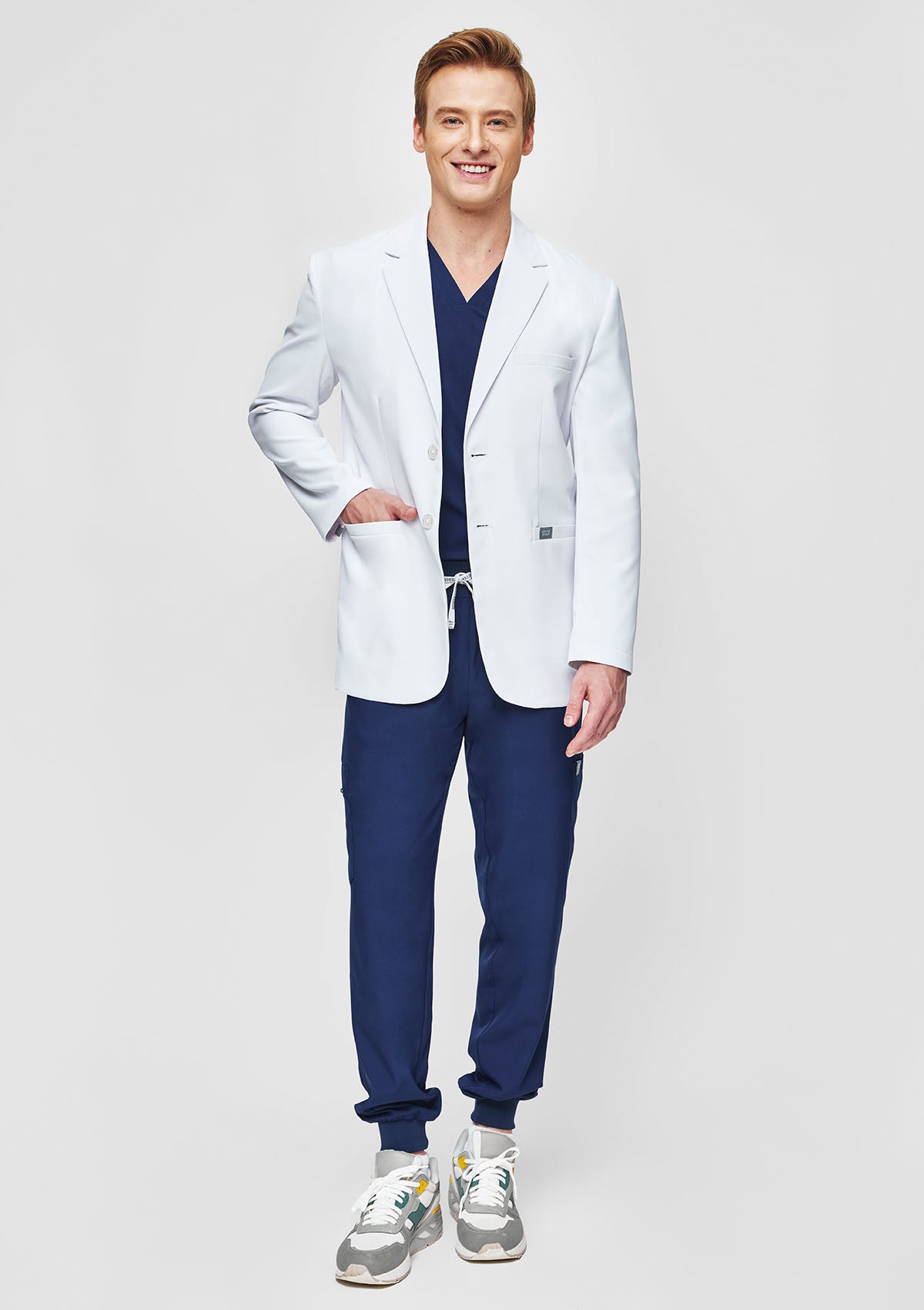 Long Sleeves Blazer Pro+® - Men / White