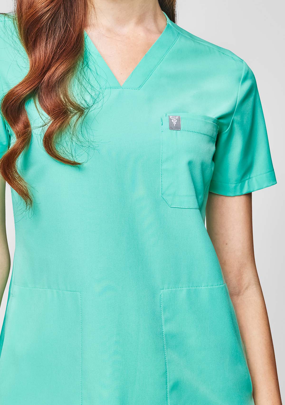 4-Pocket MoveTech® Scrub Top - Women / Medical Mint