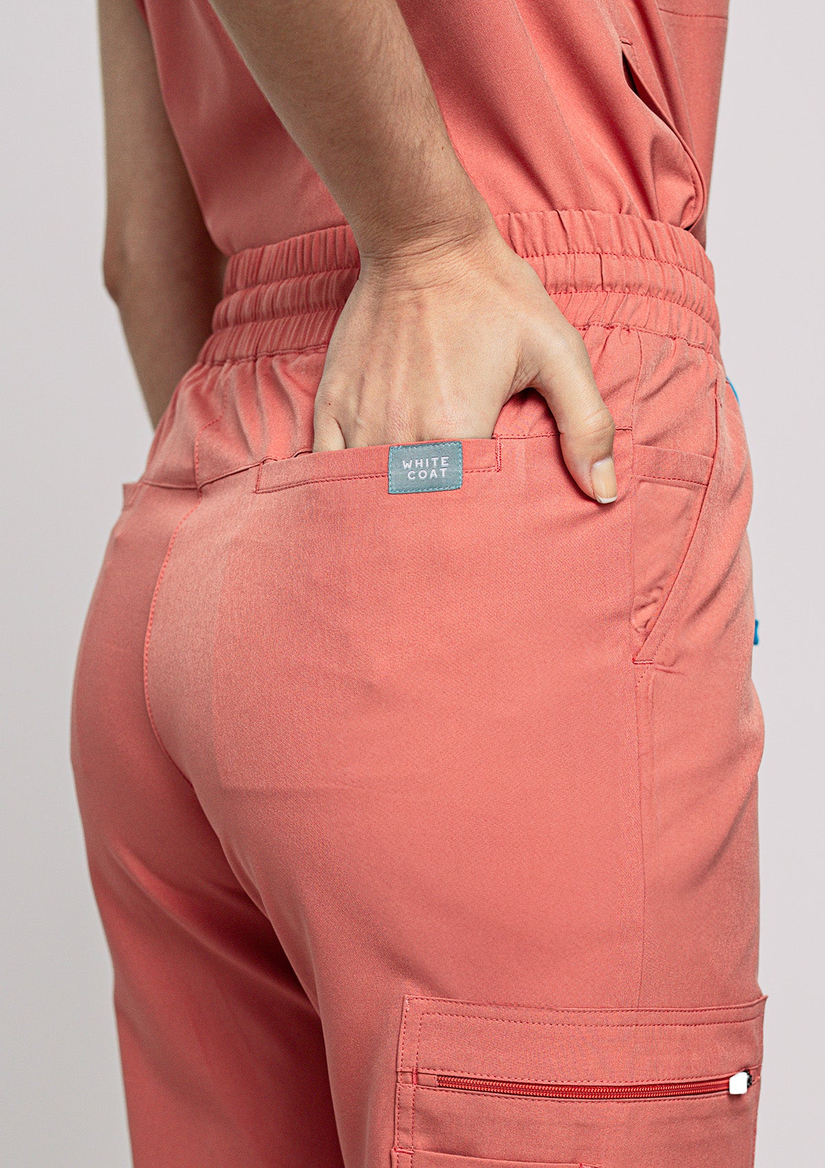 Tapered MoveTech® Scrub Pants - Women / Saffron