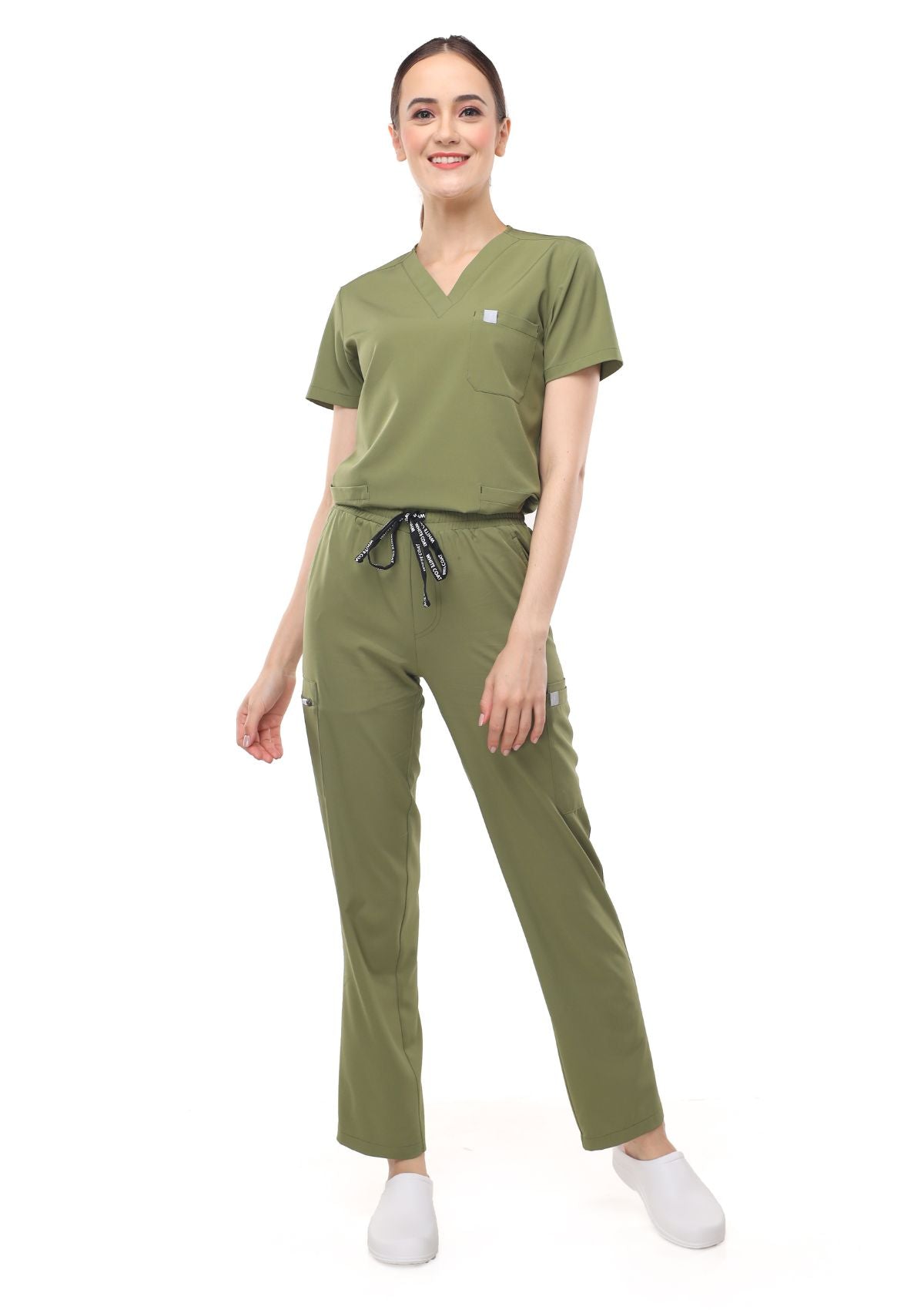 Straight Cut MoveTech® Scrub Pants 2.0 - Women / Olive