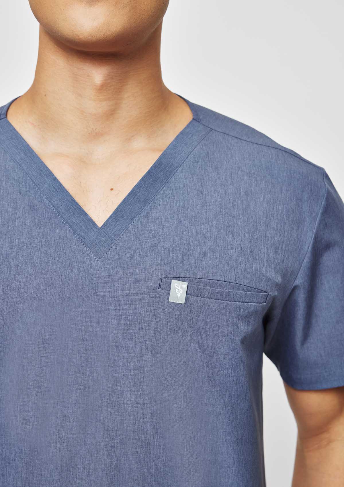 5-Pocket MoveTech® Matrix Scrub Top - Men / Slate