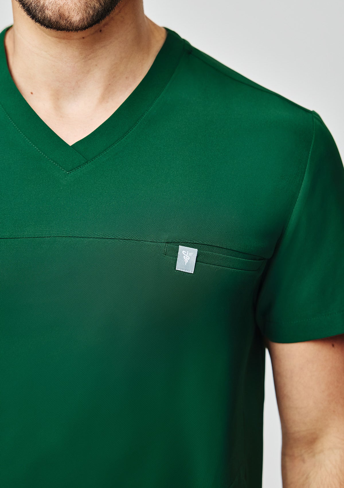 3-Pocket MoveTech® Scrub Top Core+ - Men / Evergreen