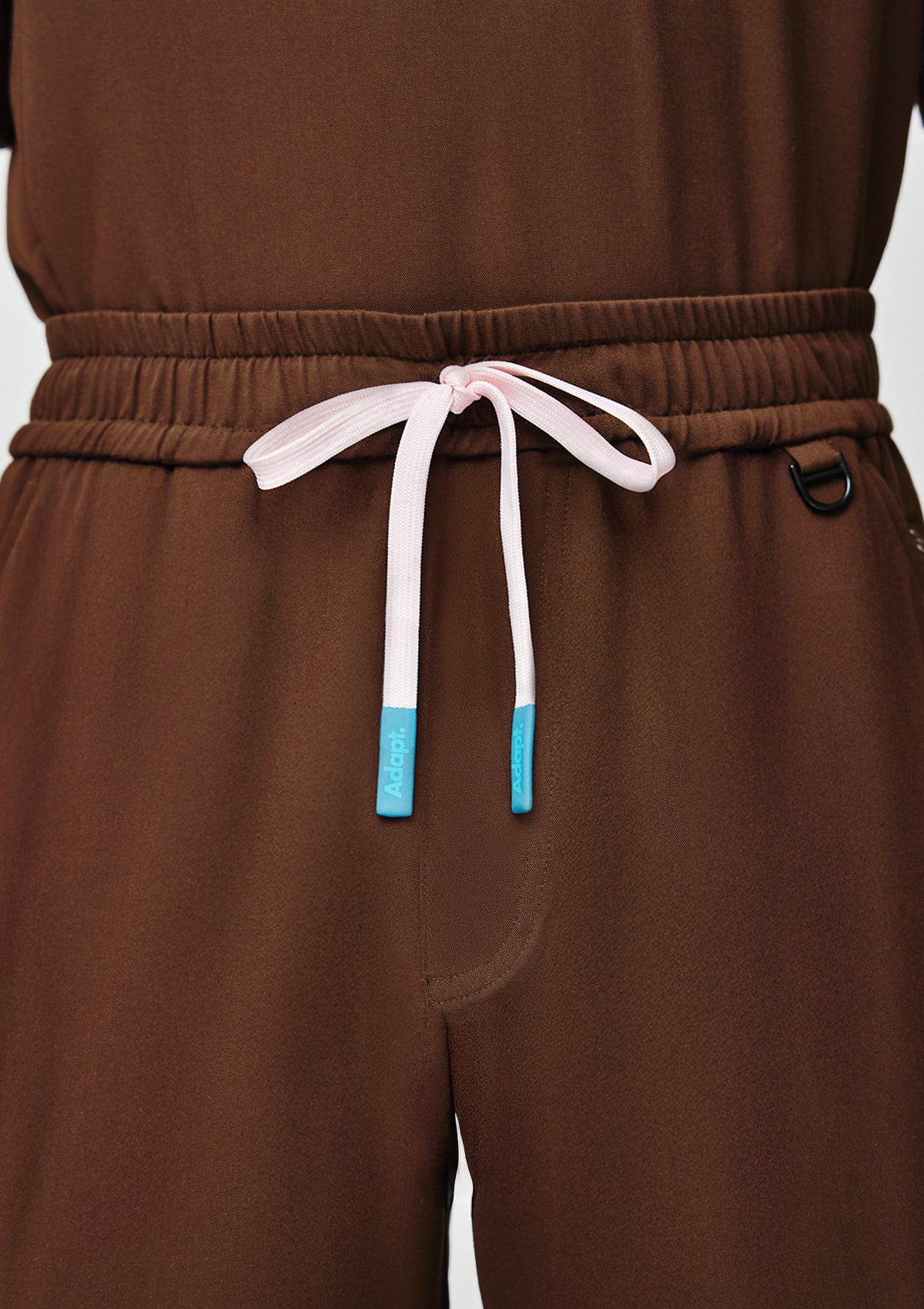 Straight Cut Utility Scrub Pants - Men / Dark Cacao