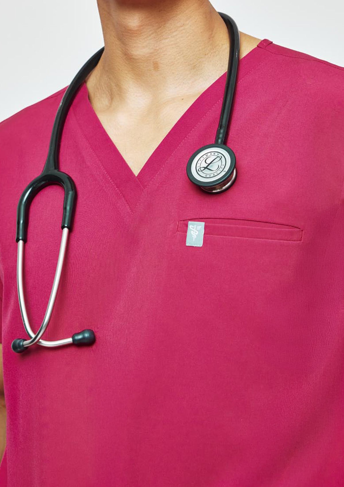 5-Pocket MoveTech® Scrub Top - Men / Orchid Crush