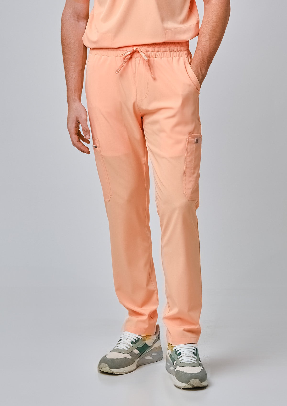 Straight Cut MoveTech® Scrub Pants - Men / Mellow Melon
