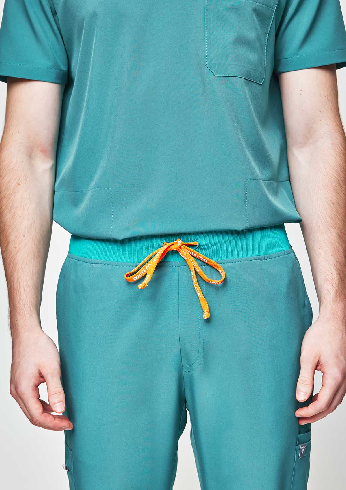 Jogger MoveTech® Scrub Pants 2.0 - New Logo Men / Seafoam