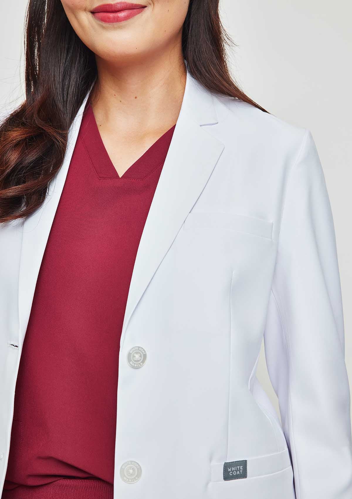 Long Sleeves Blazer Pro+® - Women / White