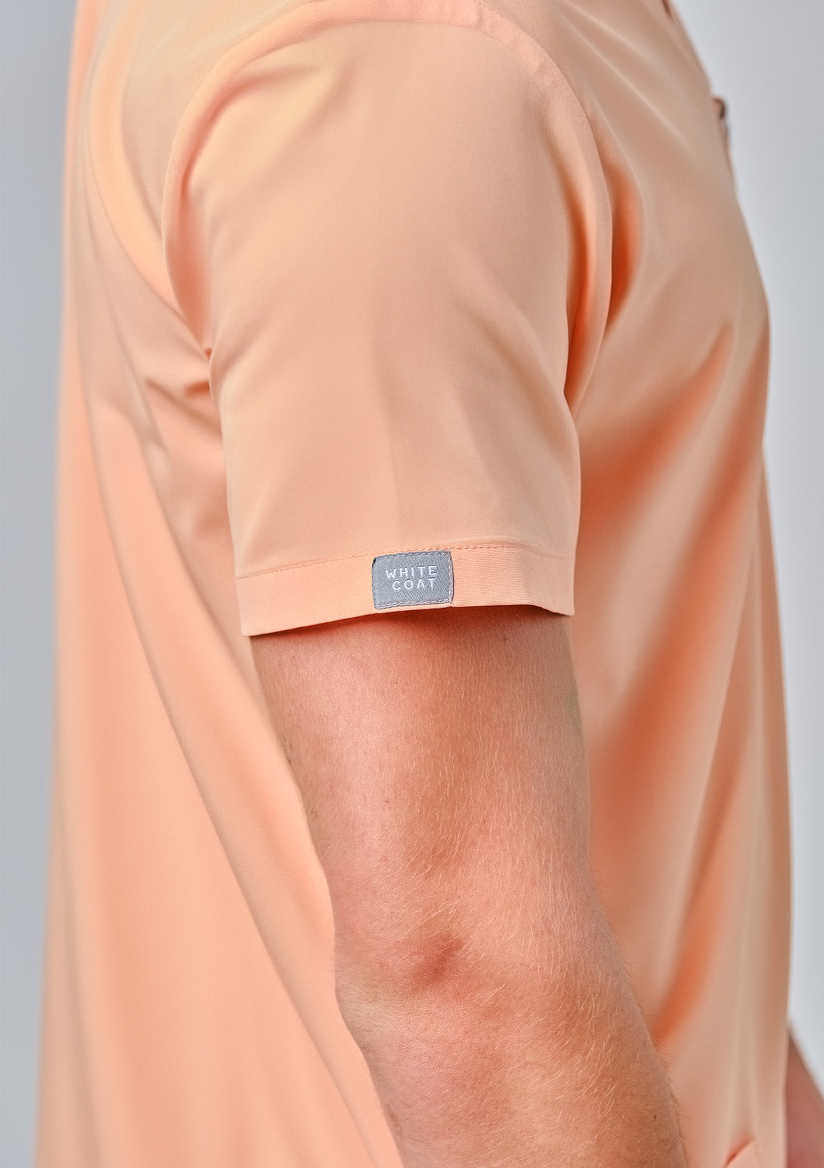 5-Pocket MoveTech® Scrub Top - Men / Mellow Melon