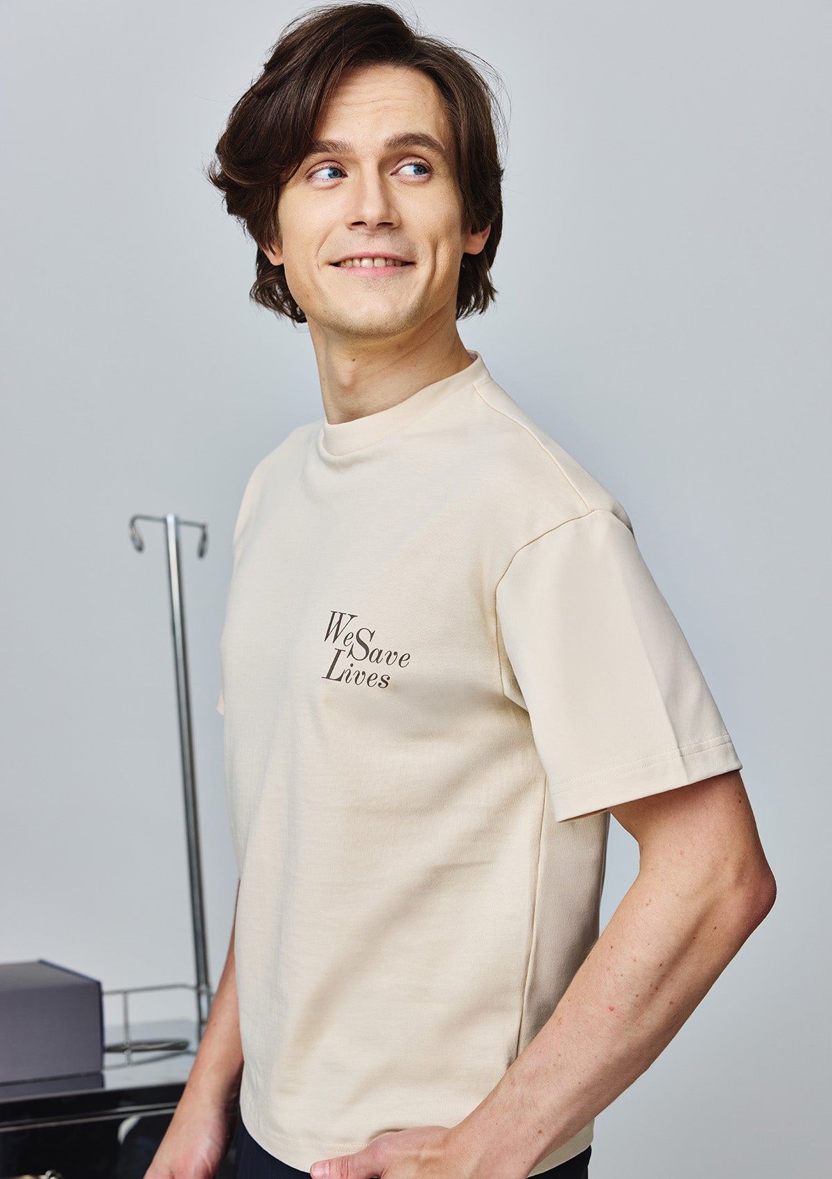 We Save Lives T-Shirt Men / Natural