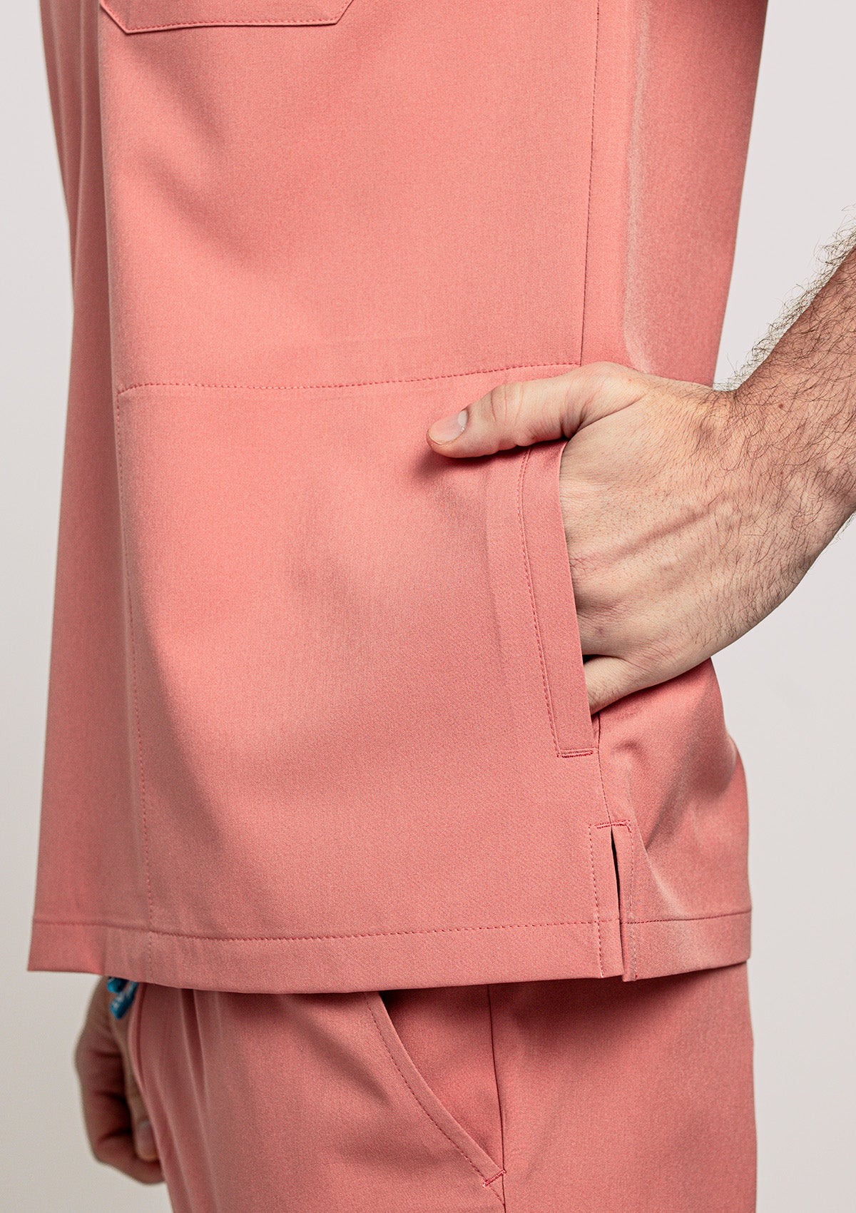 4-Pocket MoveTech® Scrub Top - Men / Saffron