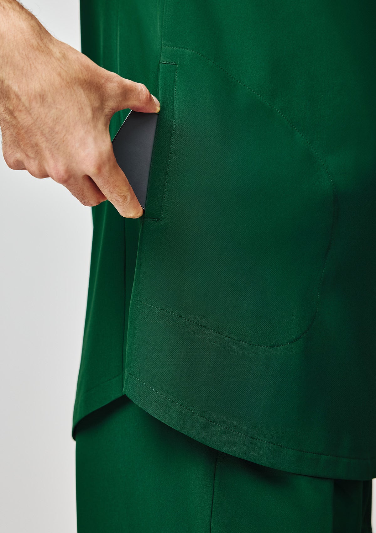 3-Pocket MoveTech® Scrub Top Core+ - Men / Evergreen