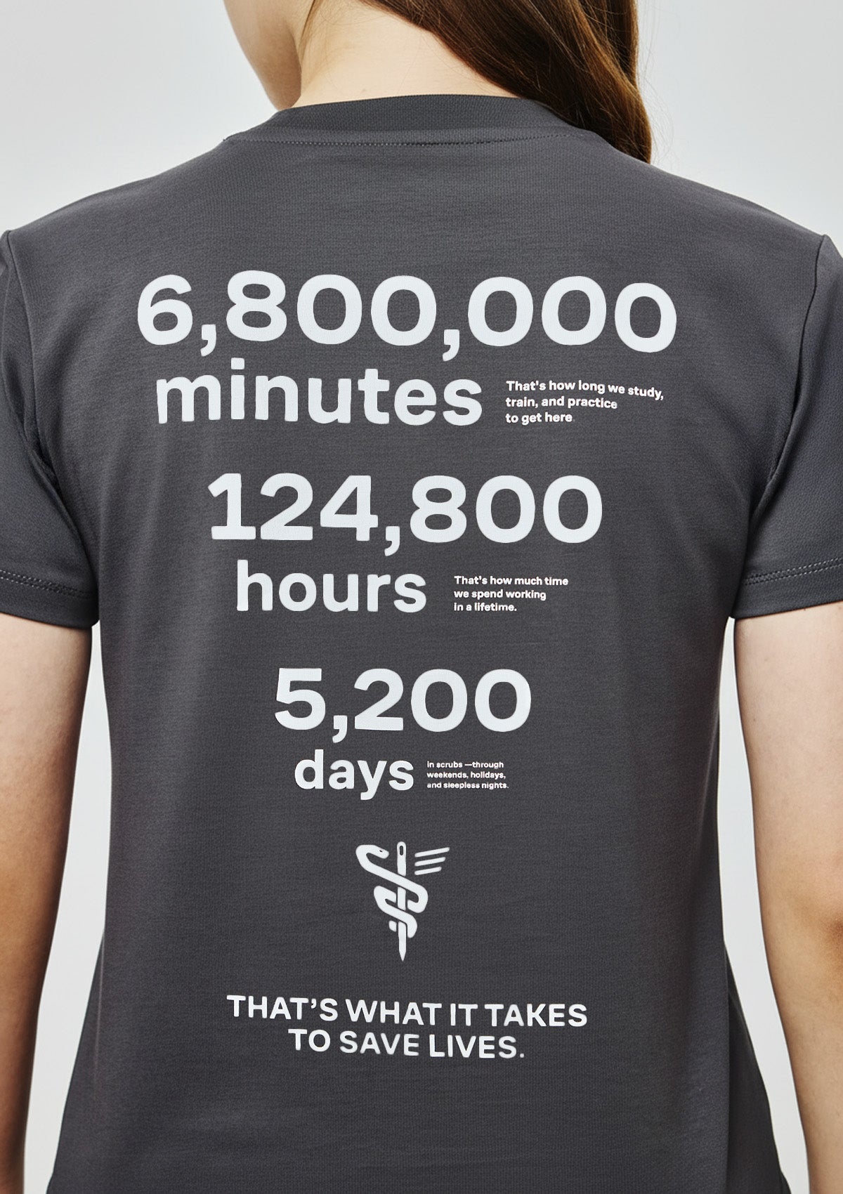 6.8M Tee - Women / Graphite