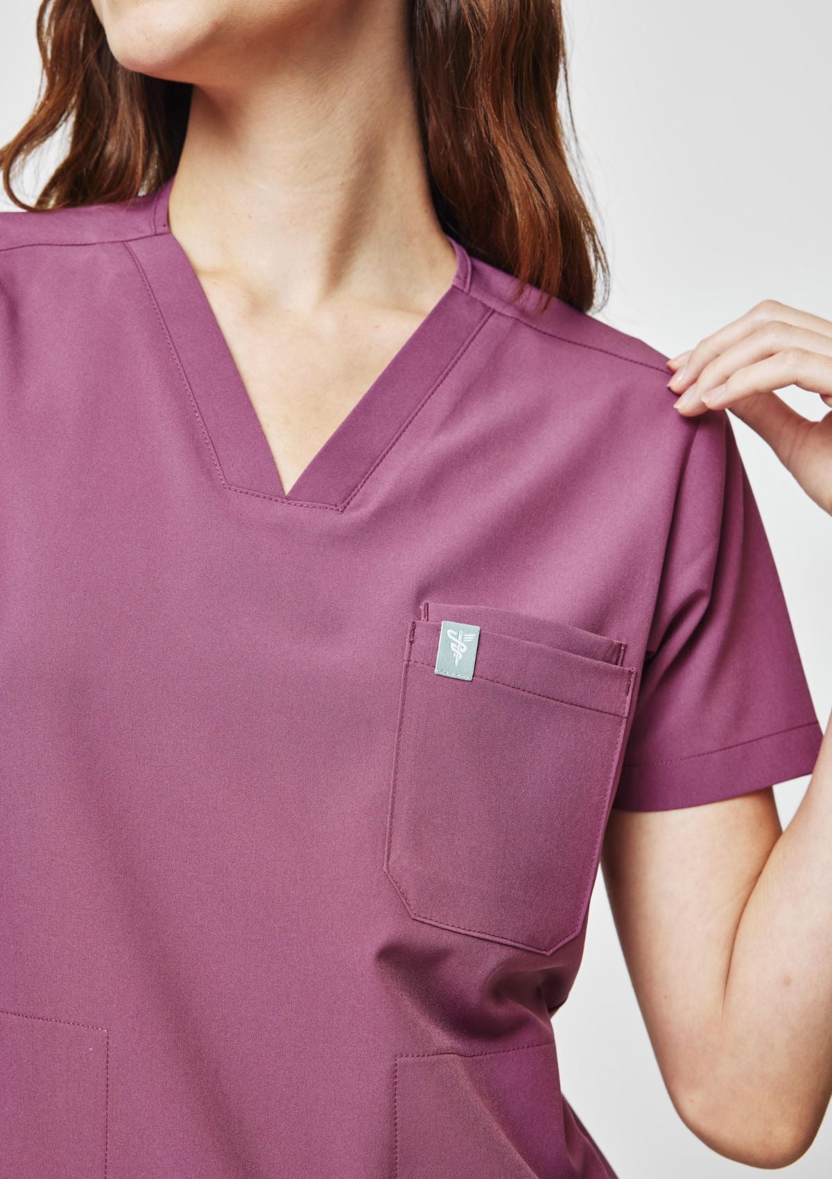 4-Pocket MoveTech® Scrub Top - Women / Mauve