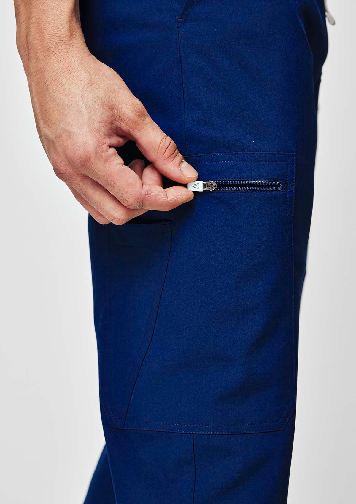 Straight Cut MoveTech® Scrub Pants - Men / Navy