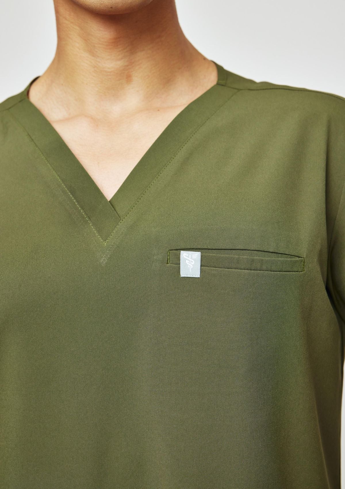 5-Pocket MoveTech® Scrub Top - Men / Forest Green