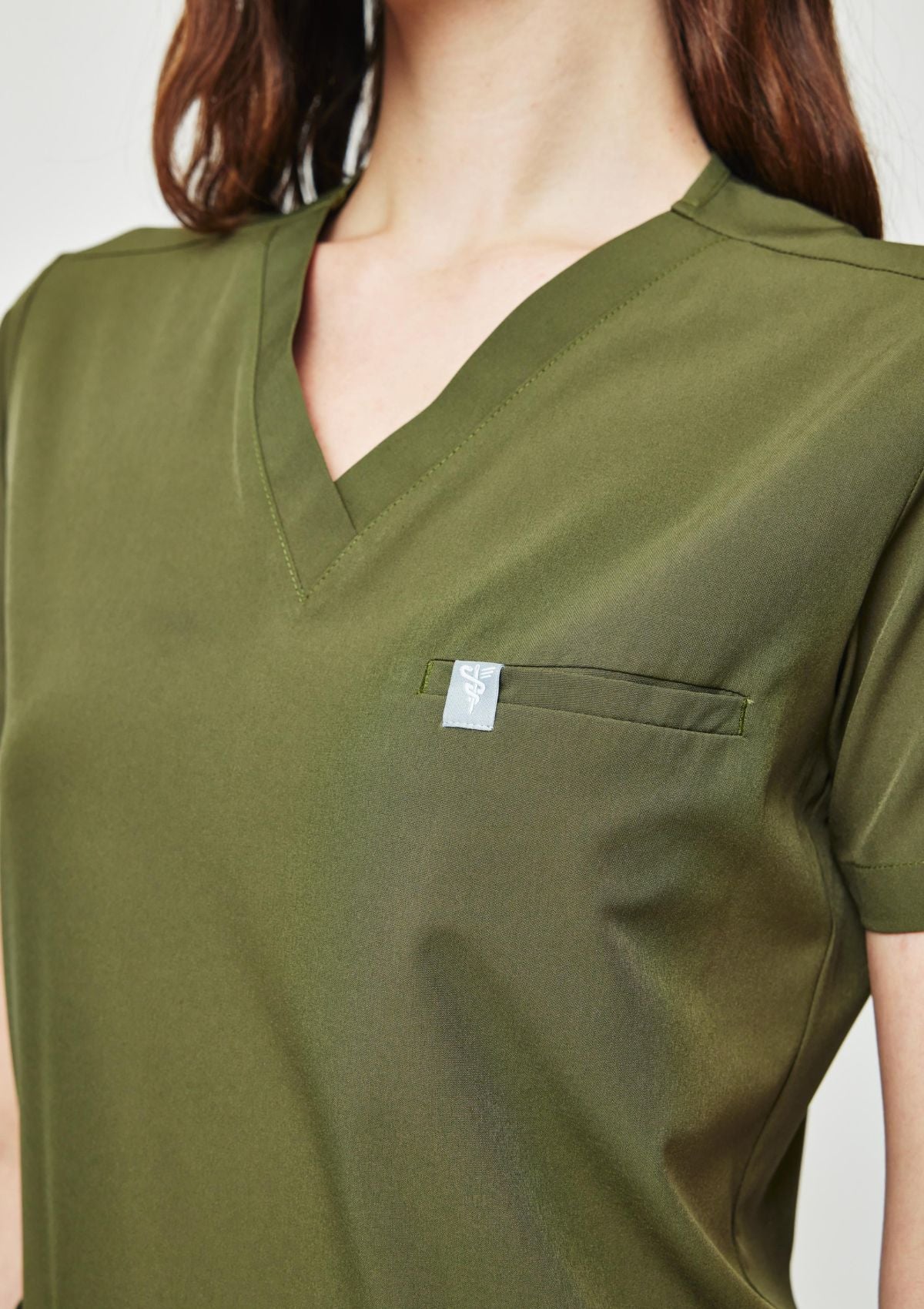 5-Pocket MoveTech® Scrub Top - Women / Forest Green