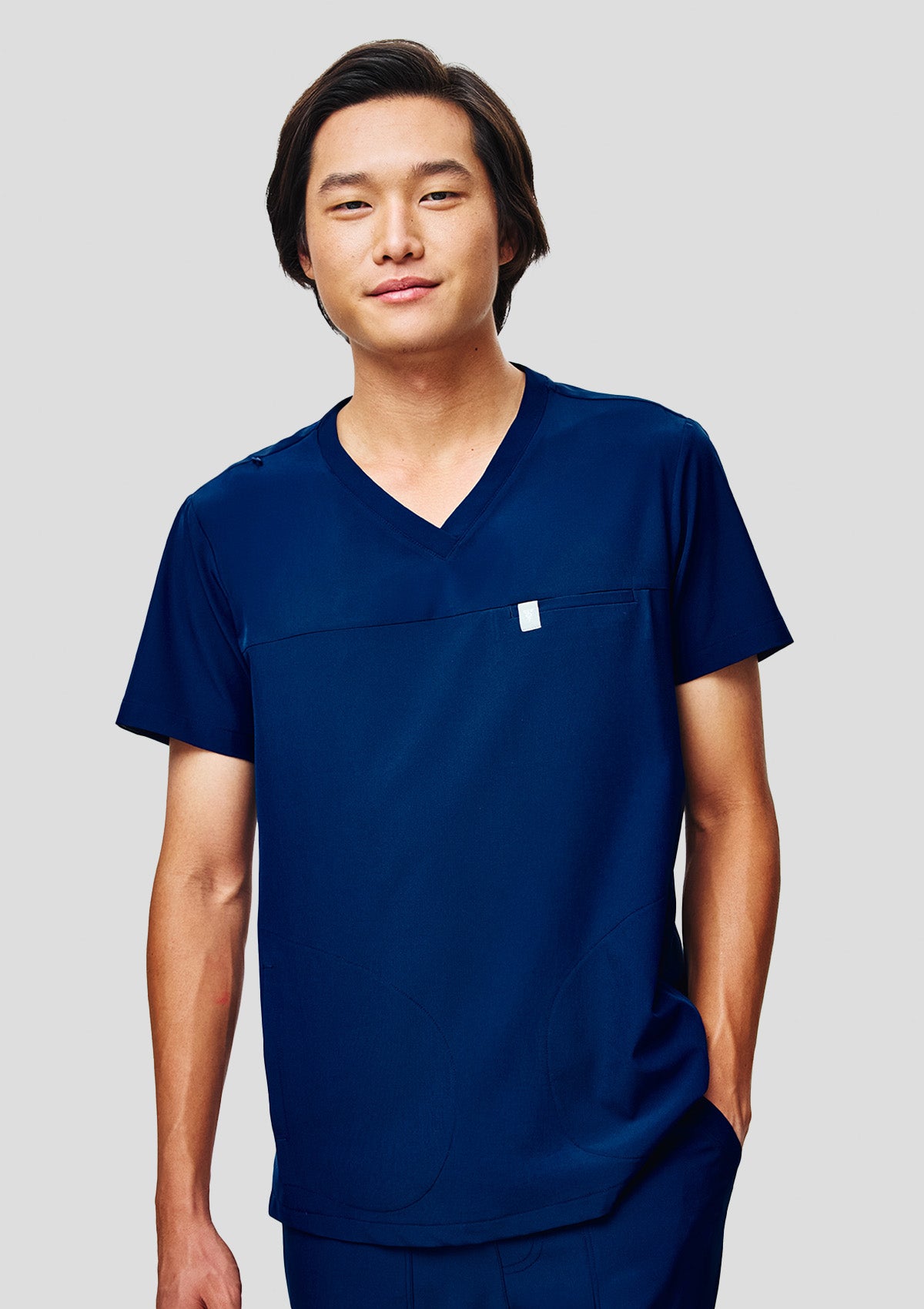3-Pocket MoveTech® Scrub Top Core+ - Men / Navy
