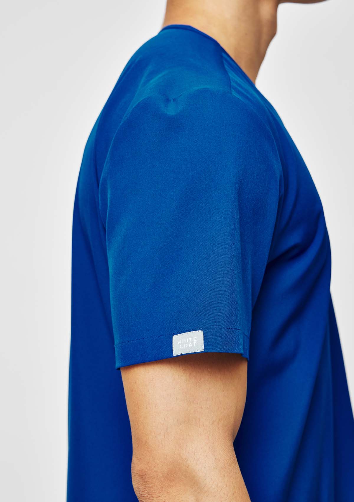 5-Pocket MoveTech® Scrub Top - Men / Cobalt Blue