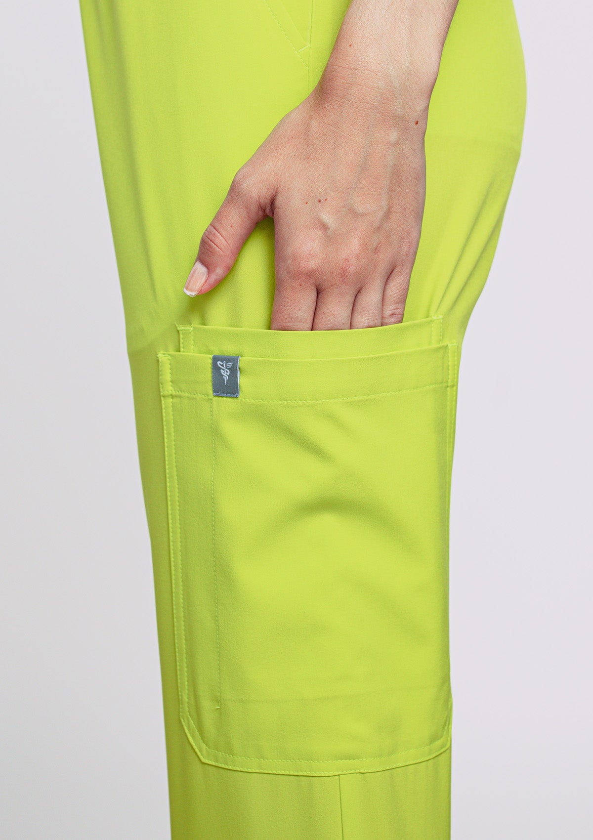 Tapered MoveTech® Scrub Pants - Women / Atomic Yellow
