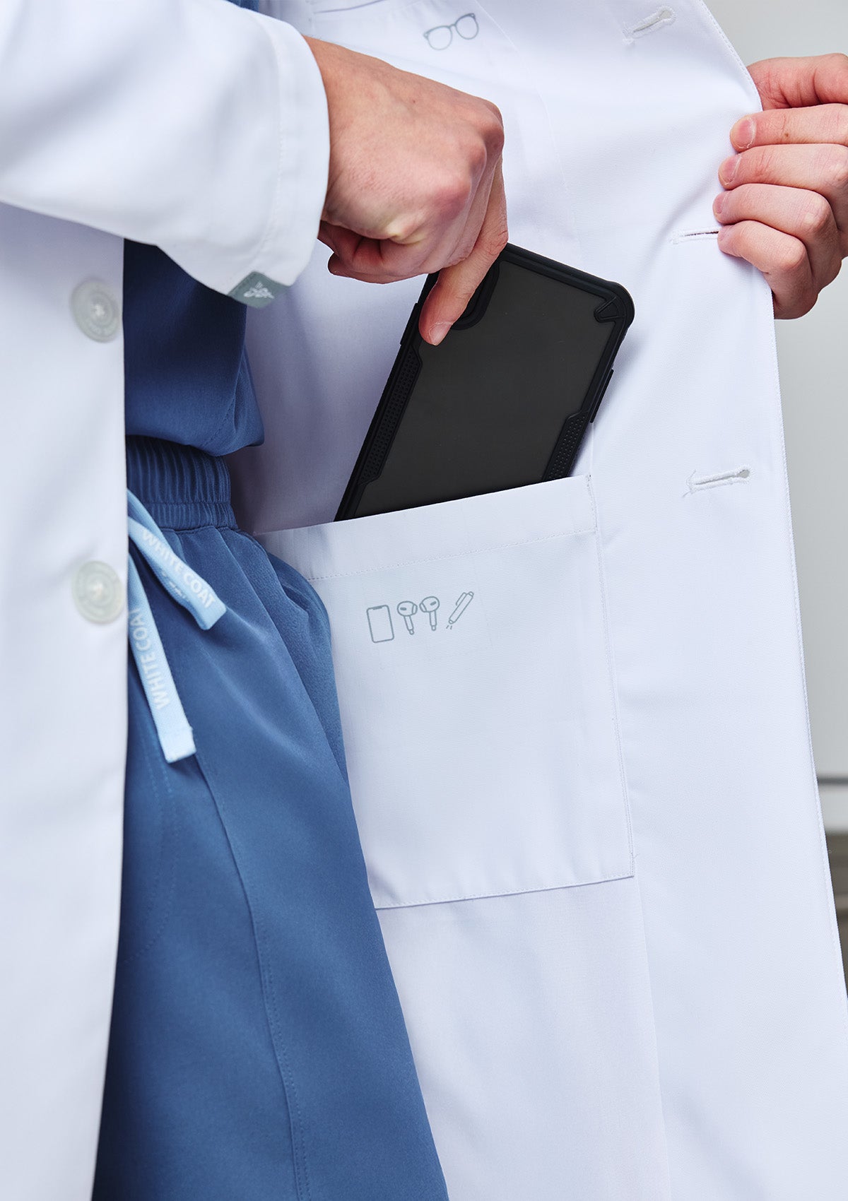 Long Coat Pro+® - Men / White