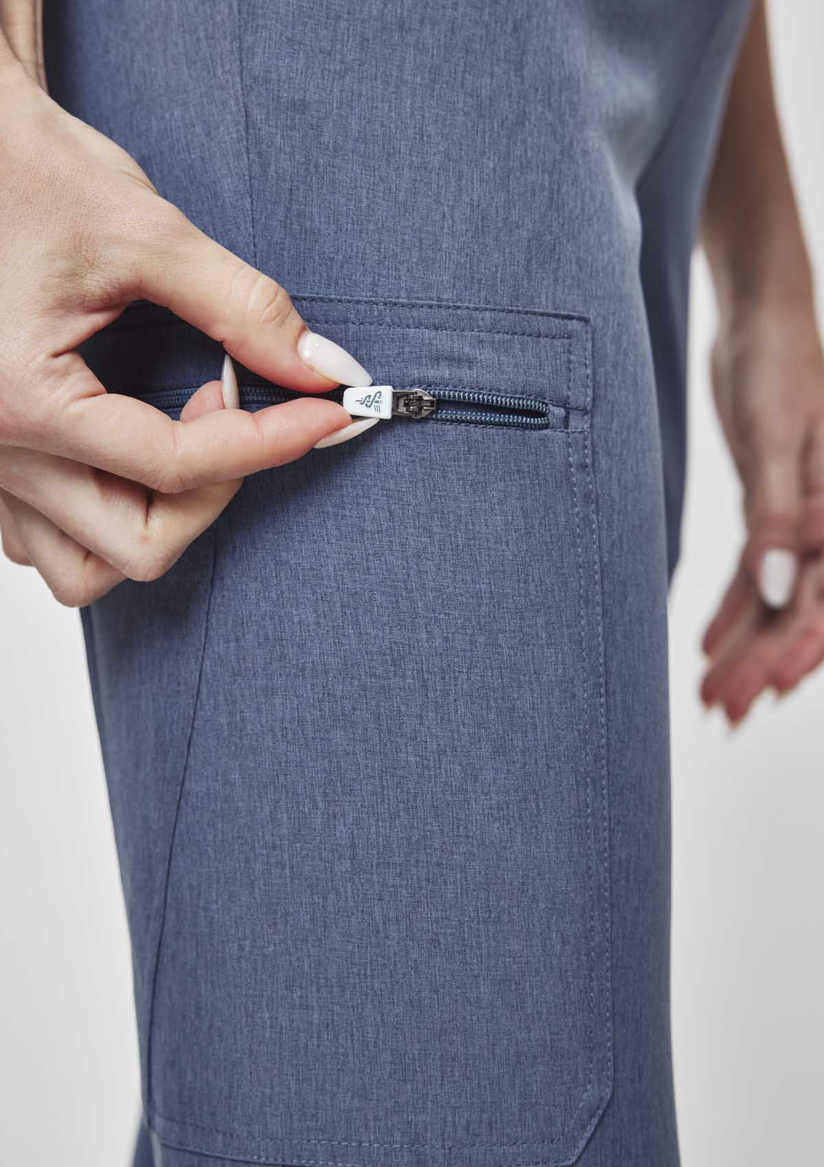 Tapered MoveTech® Matrix Scrub Pants - Women / Slate