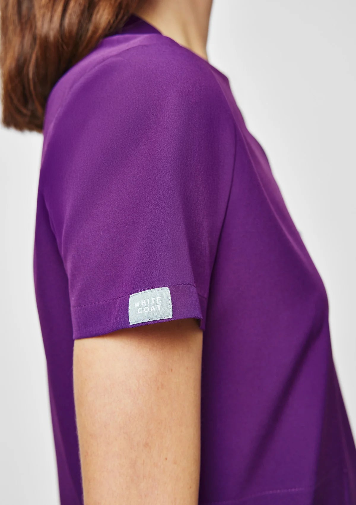 4-Pocket MoveTech® Scrub Top - Women / Plum