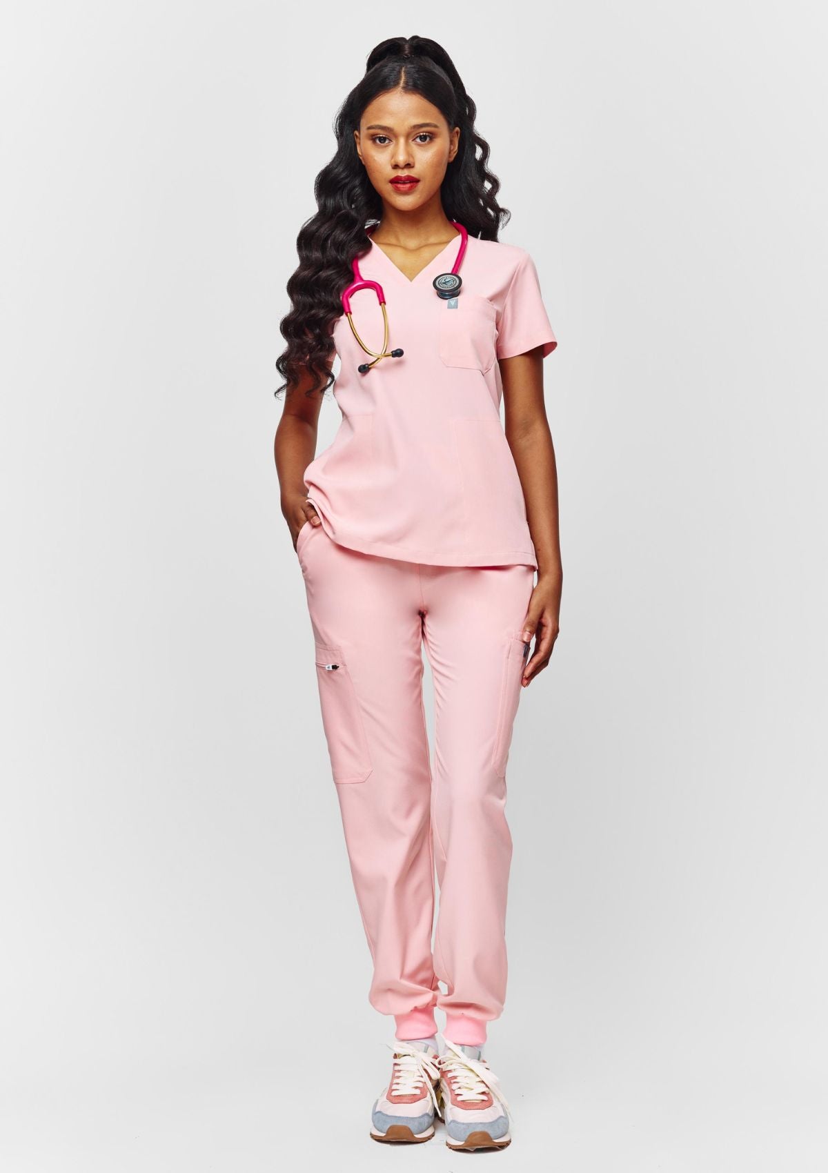 4-Pocket MoveTech® Scrub Top - Women / Taffy