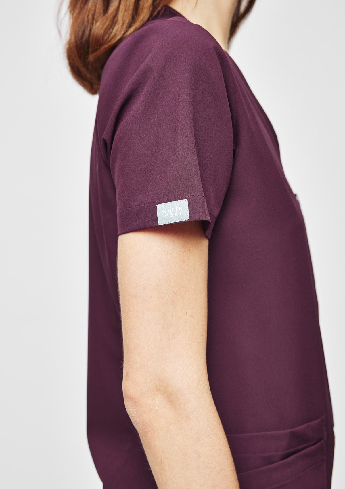 5-Pocket MoveTech® Scrub Top - Women / Merlot