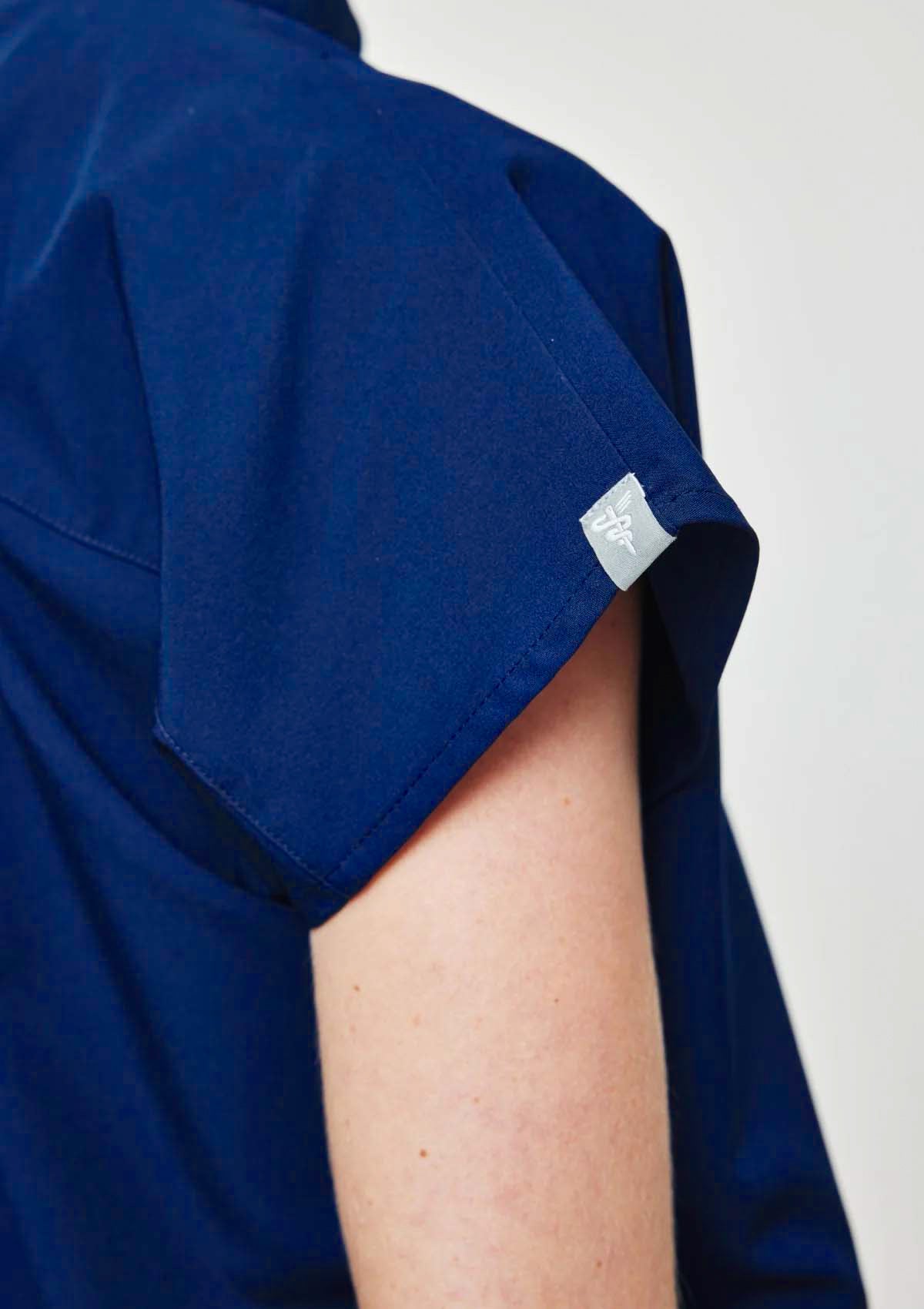 Mandarin MoveTech® Scrub Top - Women / Navy
