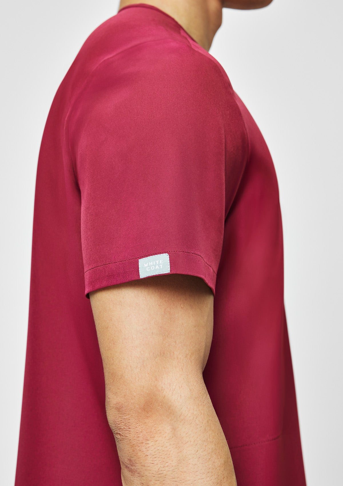 5-Pocket MoveTech® Scrub Top - Men / Garnet