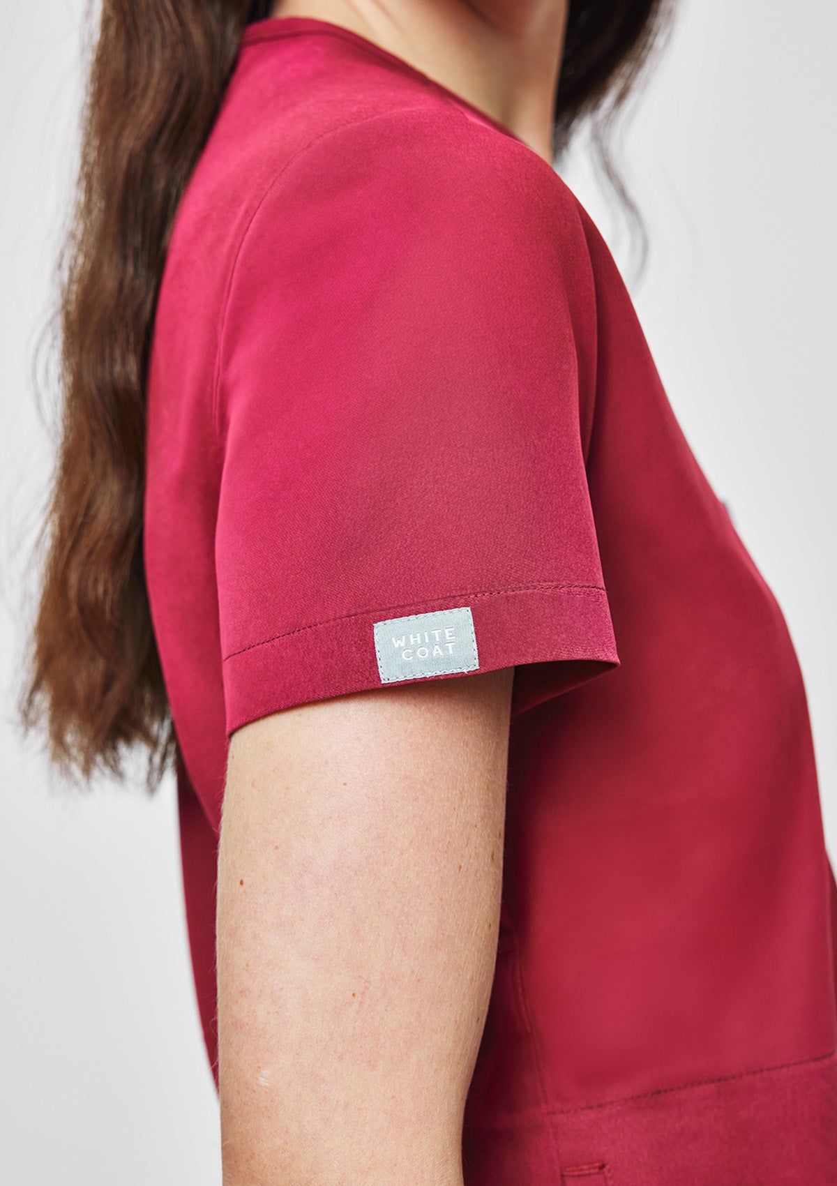 4-Pocket MoveTech® Scrub Top - Women / Garnet