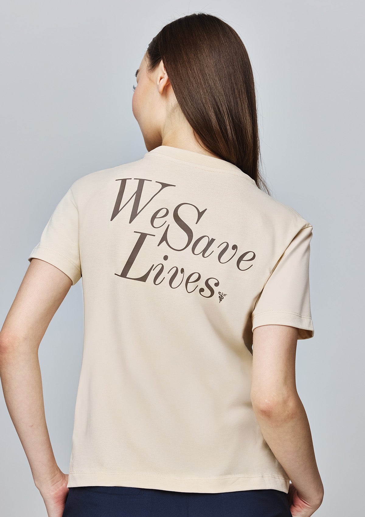 We Save Lives T-Shirt Women / Natural