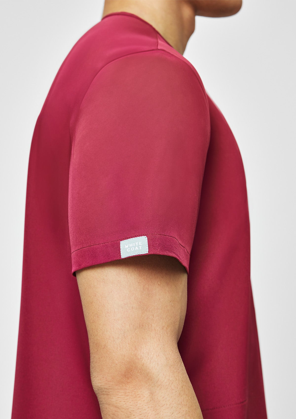 4-Pocket MoveTech® Scrub Top - Men / Garnet