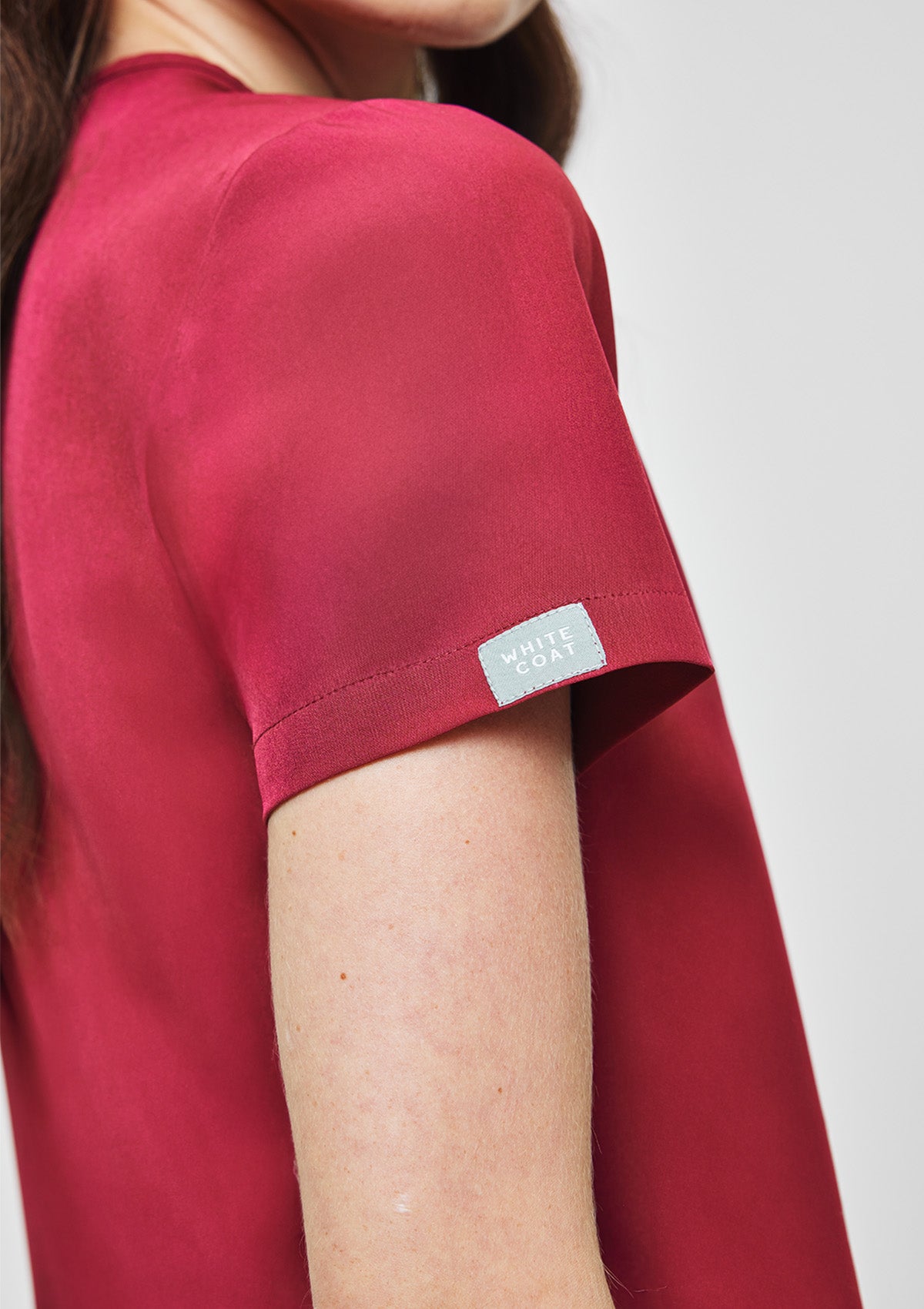 5-Pocket MoveTech® Scrub Top - Women / Garnet