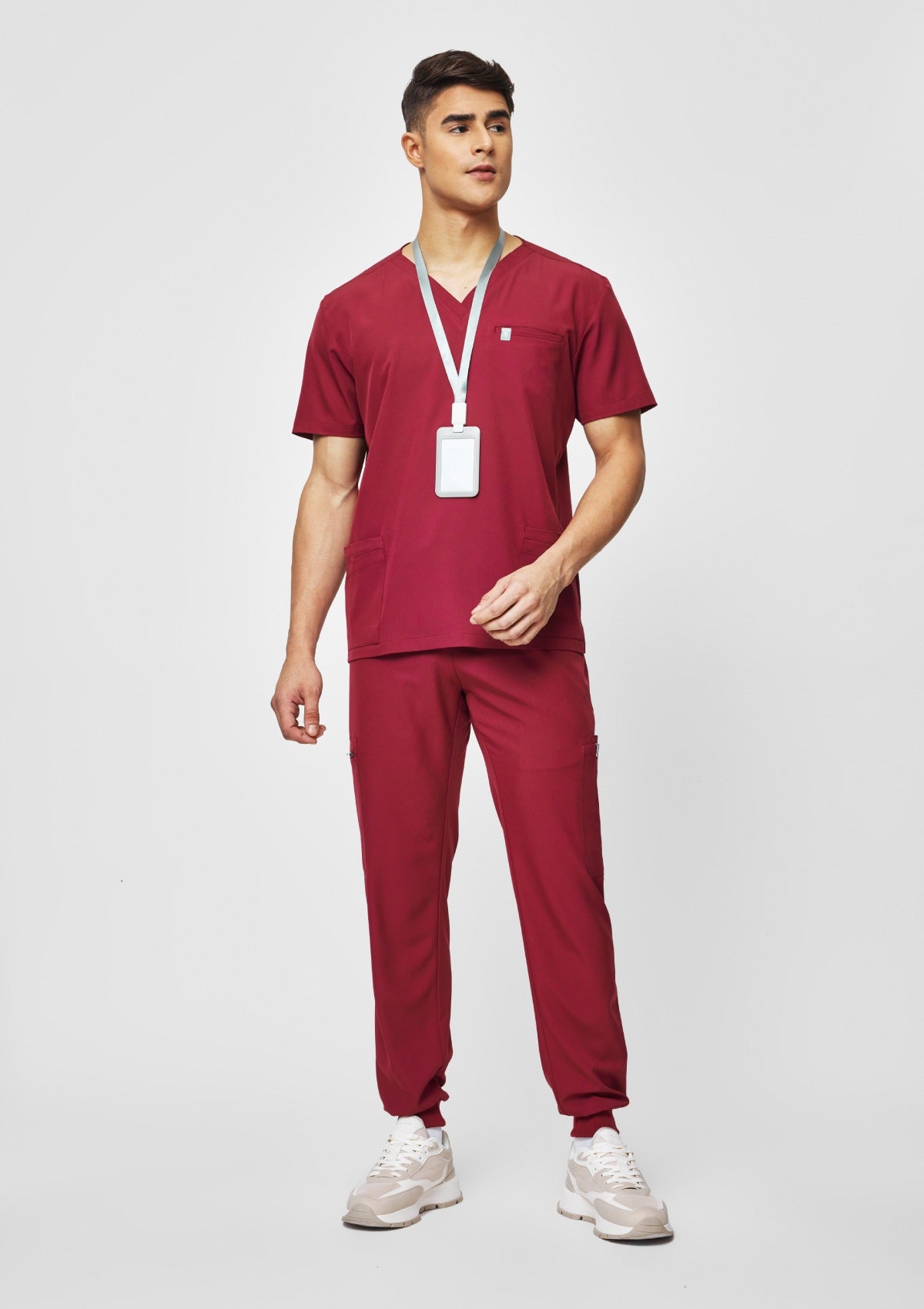 Jogger MoveTech® Scrub Pants - Men / Garnet