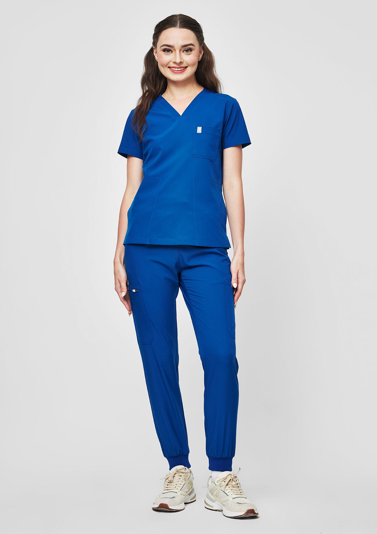4-Pocket MoveTech® Scrub Top - Women / Cobalt Blue
