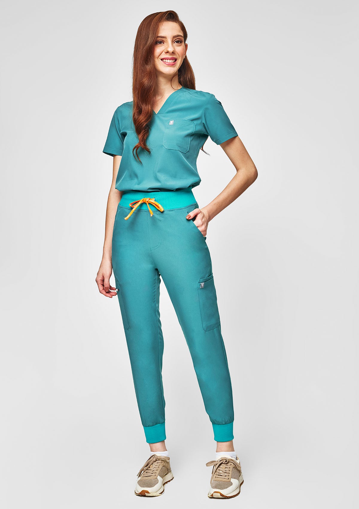 Jogger MoveTech® Scrub Pants 2.0 - New Logo Women / Seafoam