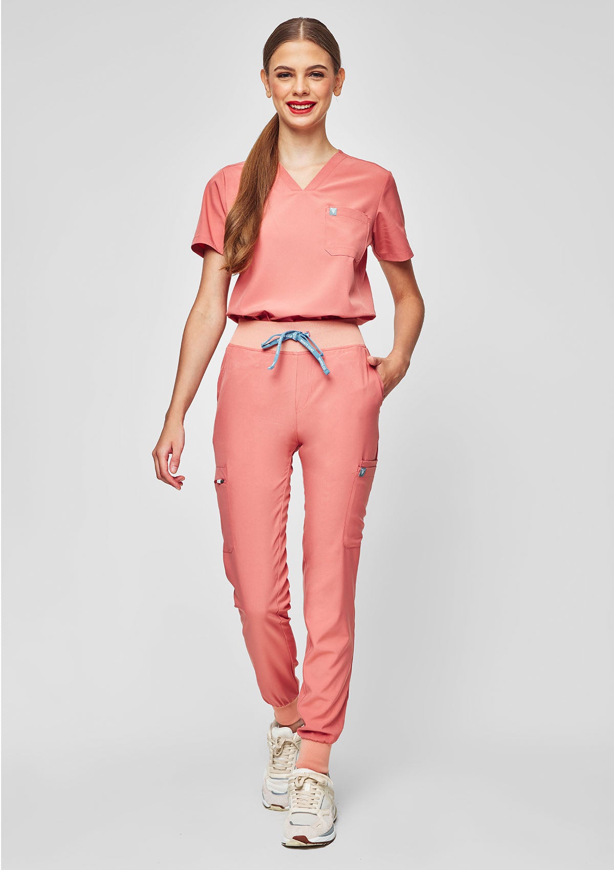 Jogger MoveTech® Scrub Pants 2.0 - New Logo Women / Saffron